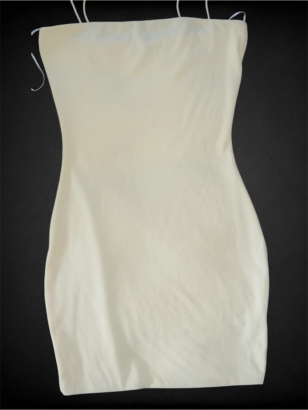 Love Tree pale yellow Cream Bodycon Dress